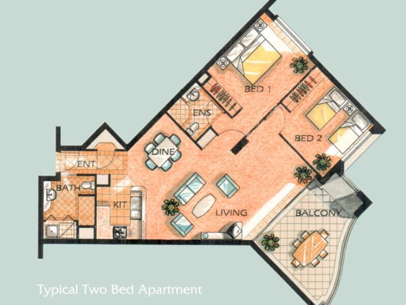The Oasis Apartments Brisbane Bagian luar foto